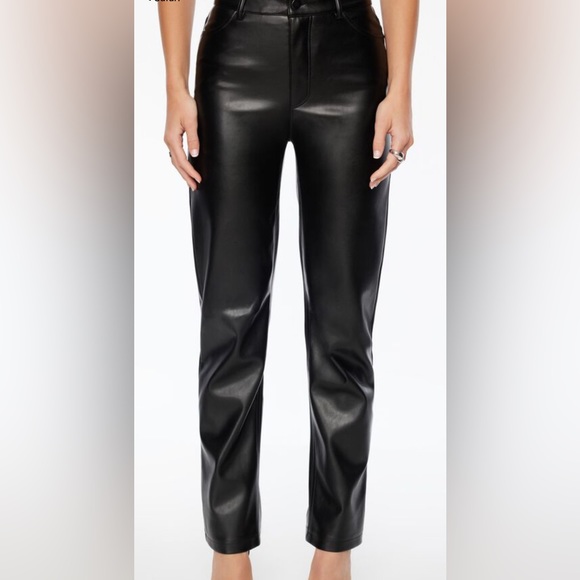 DYNAMITE Gisele Faux Leather Pants - Picture 2 of 3